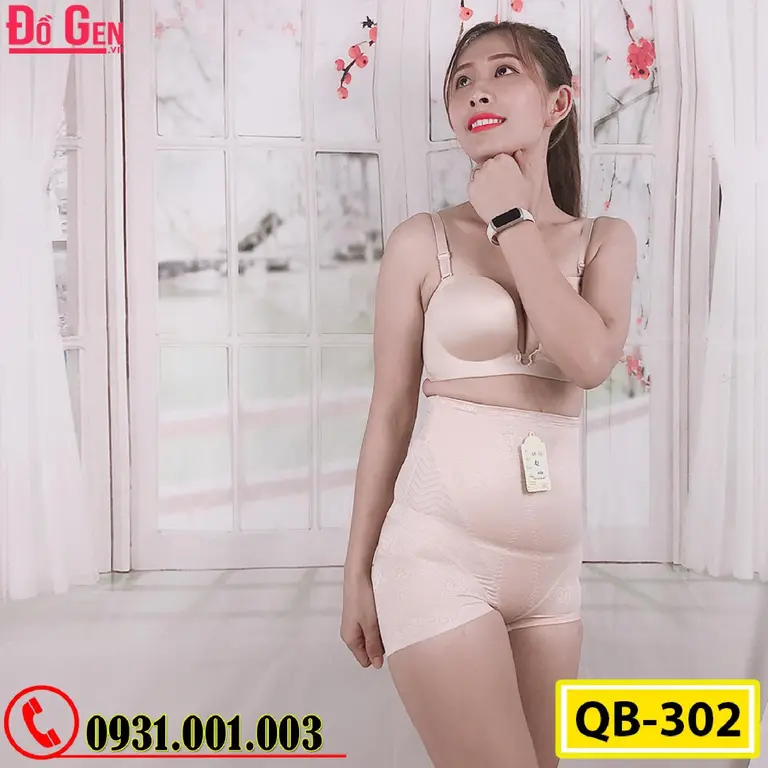 Quần Lót Gen Định Hình - Gen Nịt Bụng Dành Cho Phụ Nữ Sau Sinh (Cod: QB-302)