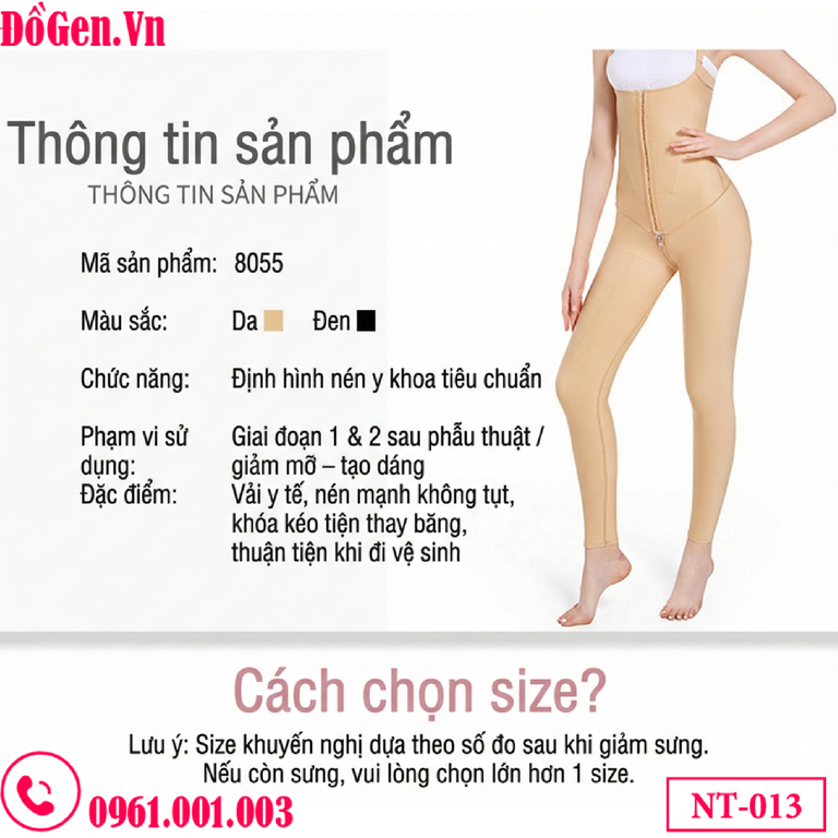 Gen định hình sau hút mỡ toàn thân | Bodysuit y khoa phục hồ