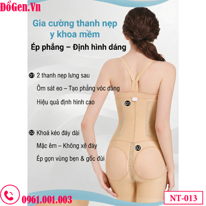 Gen định hình sau hút mỡ toàn thân | Bodysuit y khoa phục hồ