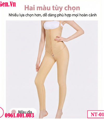 Gen định hình sau hút mỡ toàn thân | Bodysuit y khoa phục hồi
