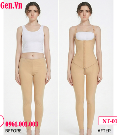 Gen định hình sau hút mỡ toàn thân | Bodysuit y khoa phục hồi