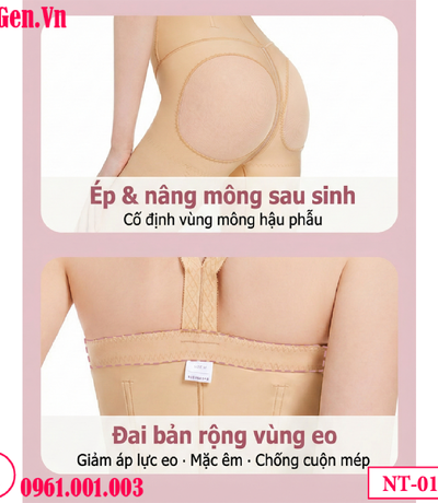Gen định hình sau hút mỡ toàn thân | Bodysuit y khoa phục hồi
