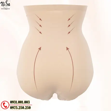 Quần Lót Gen Bụng Định Hình Chống Cuộn Giảm Kích Thước Vòng Eo (Cod: QB-128)