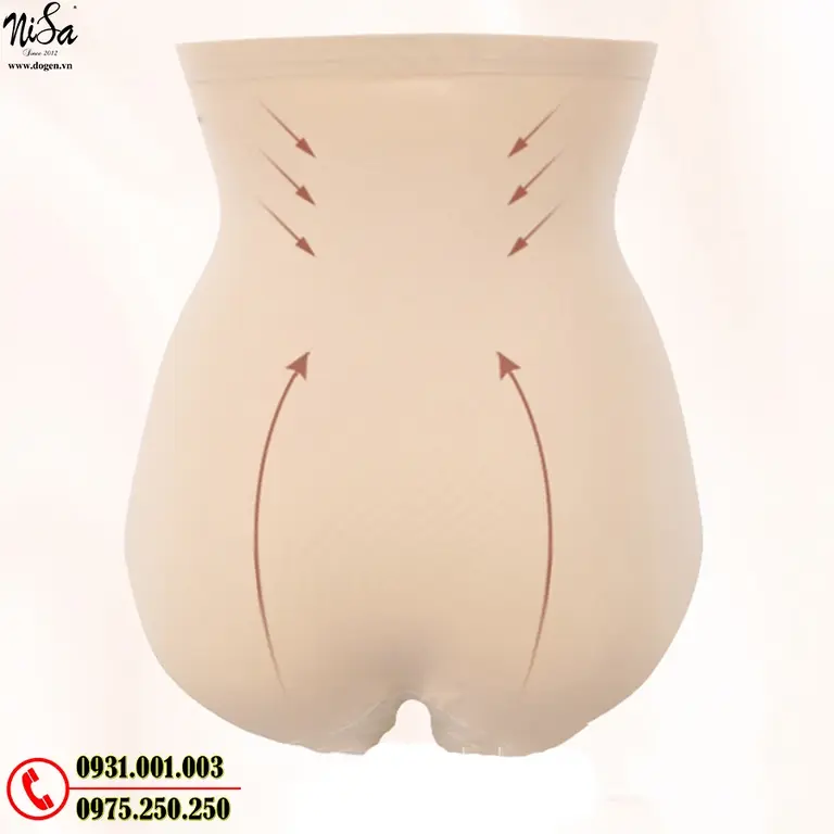 Quần Lót Gen Bụng Định Hình Chống Cuộn Giảm Kích Thước Vòng Eo (Cod: QB-128)