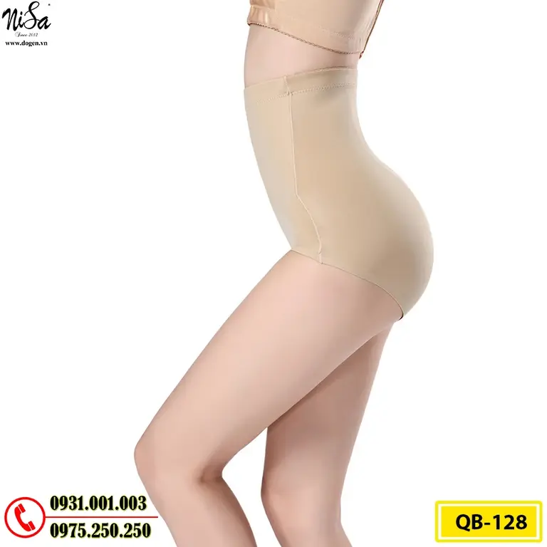 Quần Lót Gen Bụng Định Hình Chống Cuộn Giảm Kích Thước Vòng Eo (Cod: QB-128)
