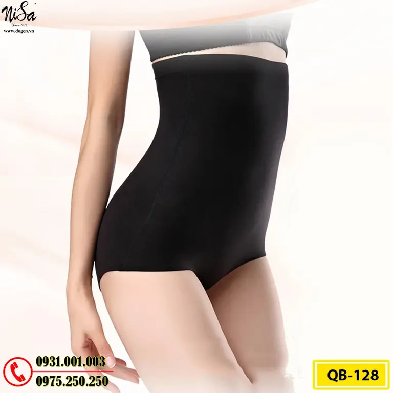 Quần Lót Gen Bụng Định Hình Chống Cuộn Giảm Kích Thước Vòng Eo (Cod: QB-128)