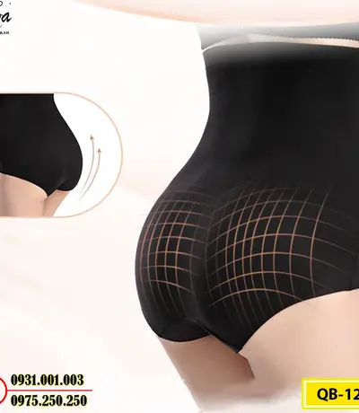 Quần Lót Gen Bụng Định Hình Chống Cuộn Giảm Kích Thước Vòng Eo (Cod: QB-128)