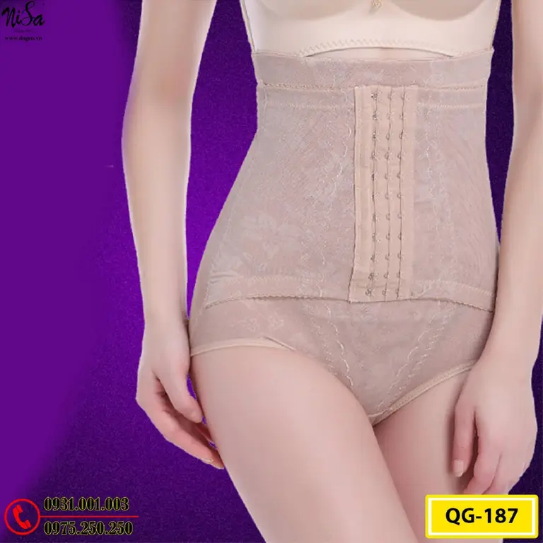 Quần Lót Gen Định Hình Chống Cuộn Cao Cấp Hỗ Trợ Thon Eo (Cod: QG-187)