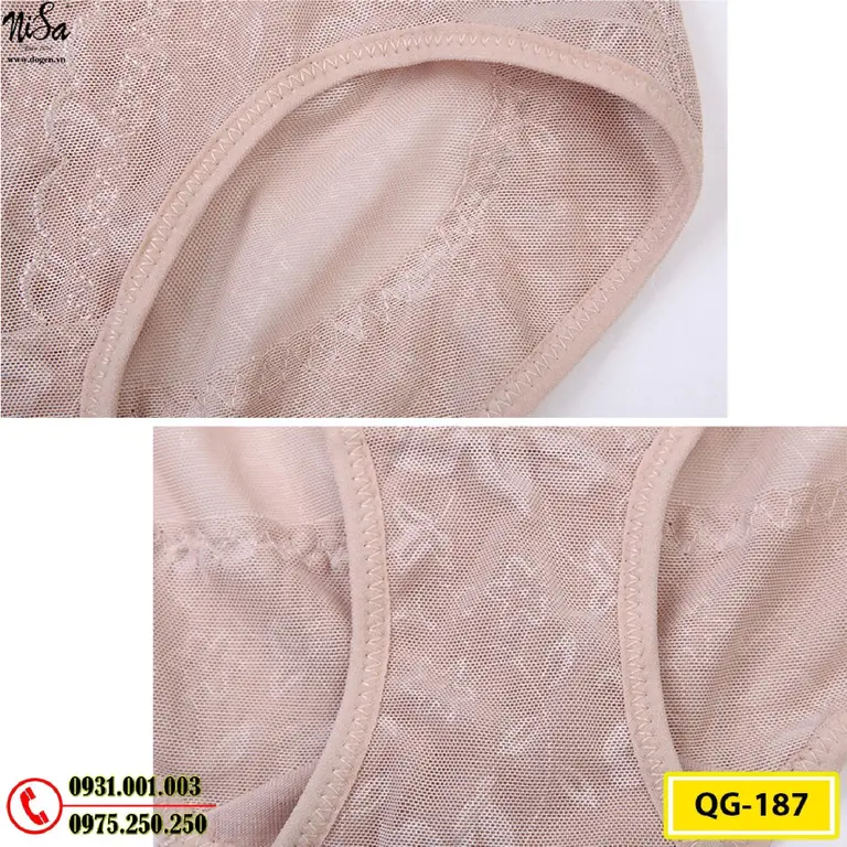 Quần Lót Gen Định Hình Chống Cuộn Cao Cấp Hỗ Trợ Thon Eo (Cod: QG-187)