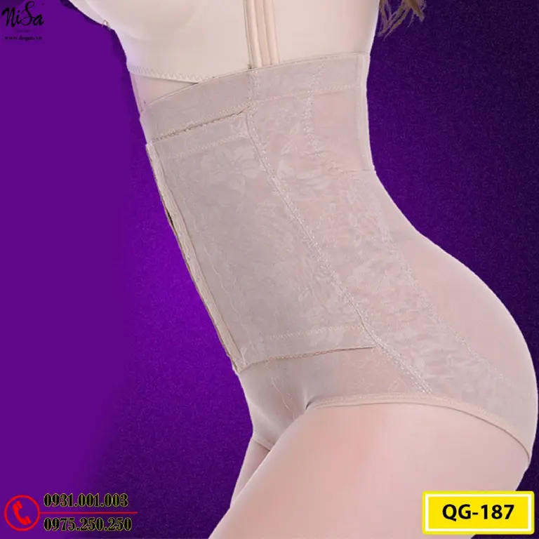 Quần Lót Gen Định Hình Chống Cuộn Cao Cấp Hỗ Trợ Thon Eo (Cod: QG-187)