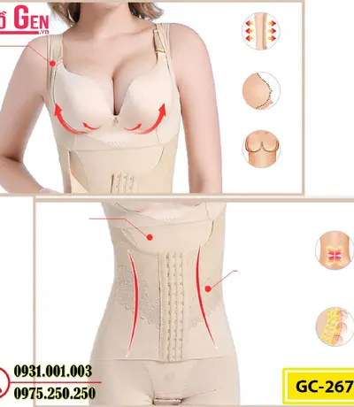 Đồ Lót Định Hình - Quần Áo Gen Định Hình Thu Nhỏ Vùng Bụng (Cod: GC-2671)