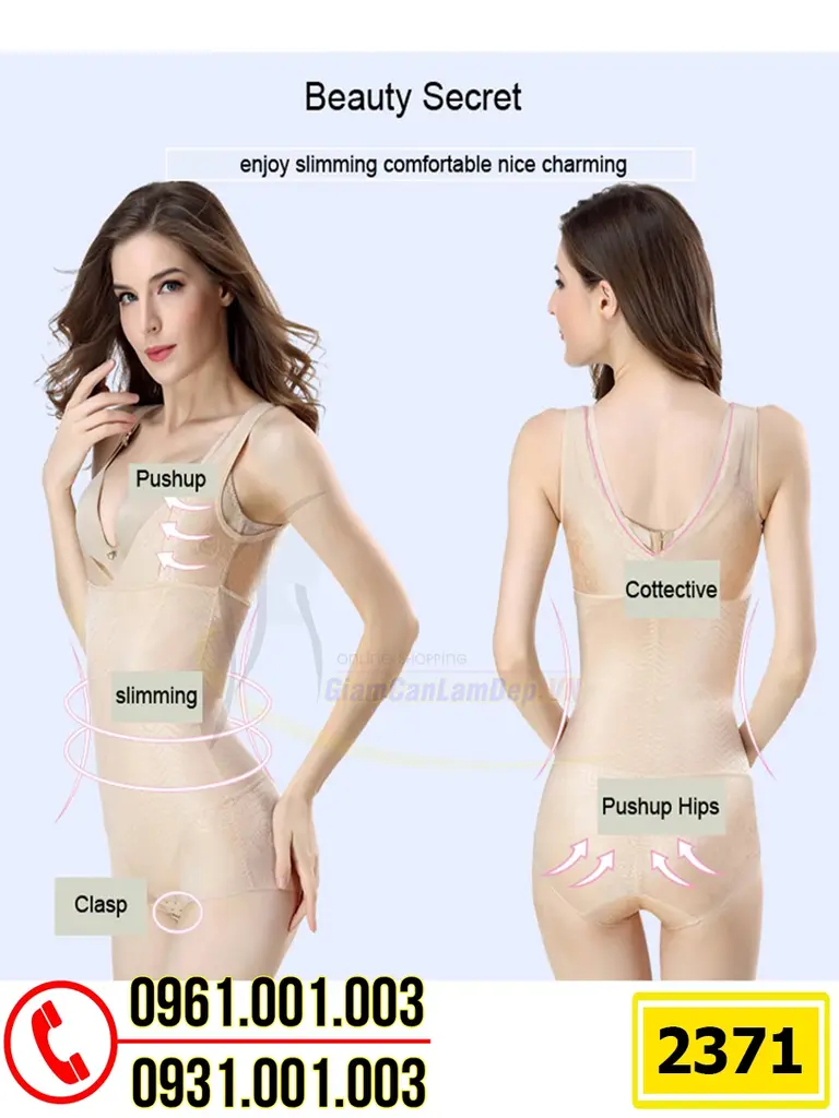 Bộ Đồ Gen Định Hình - Đồ Lót Định Hình Thu Gọn Vòng Eo