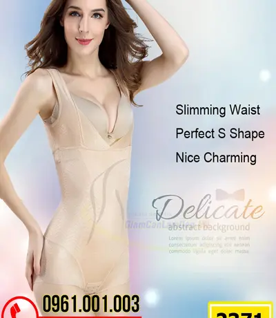 Bộ Đồ Gen Định Hình - Đồ Lót Định Hình Thu Gọn Vòng Eo