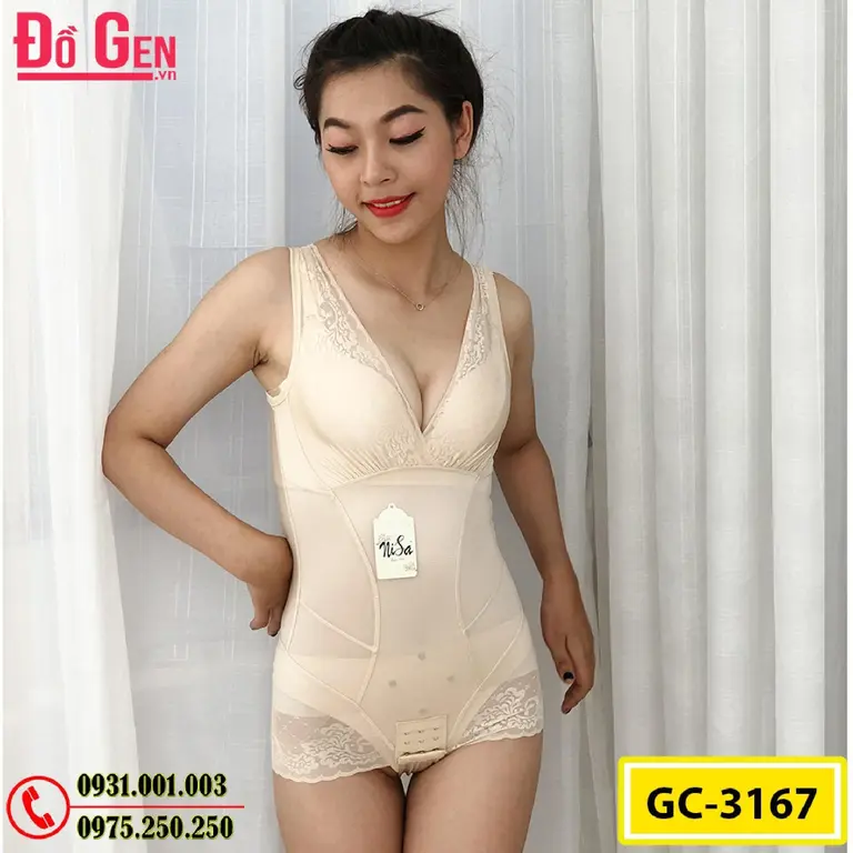 Đồ Gen Định Hình - Gen Nịt Bụng Liền Thân Cao Cấp (Cod: GC-3167)