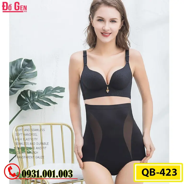Quần Lót Gen Bụng Định Hình Nhỏ Eo Thon Bụng (Cod: QB-423)