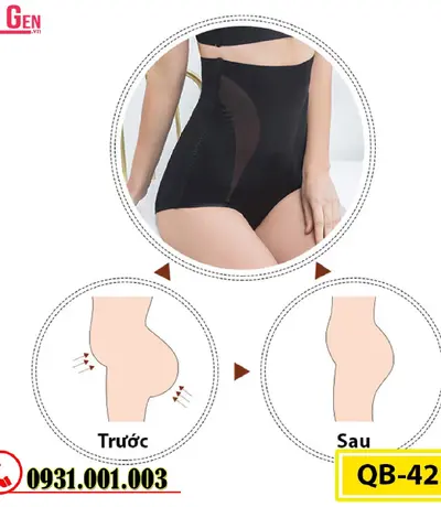 Quần Lót Gen Bụng Định Hình Nhỏ Eo Thon Bụng (Cod: QB-423)
