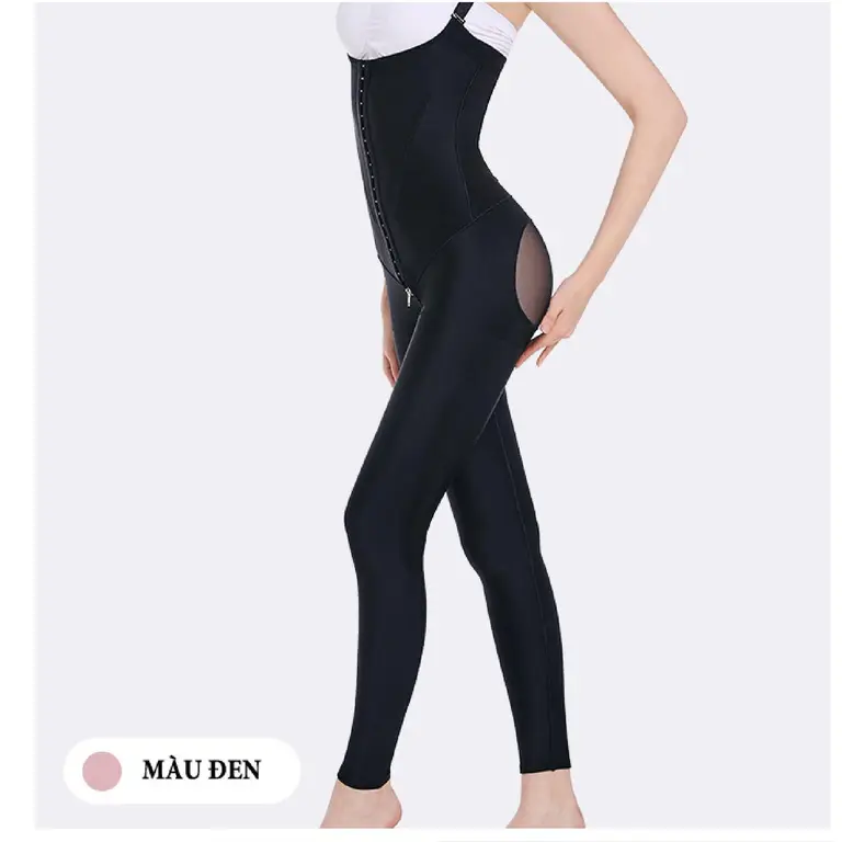 Gen định hình sau hút mỡ toàn thân màu đen NT-013 | Bodysuit y khoa