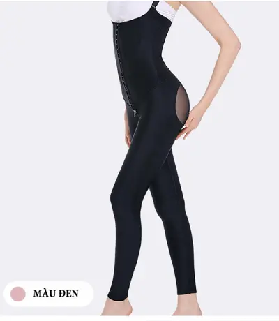 Gen định hình sau hút mỡ toàn thân màu đen NT-013 | Bodysuit y khoa
