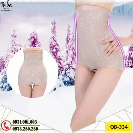 Quần Lót Gen Cao Cấp Định Hình Vòng Eo Thon Gọn (Cod: QB-334)