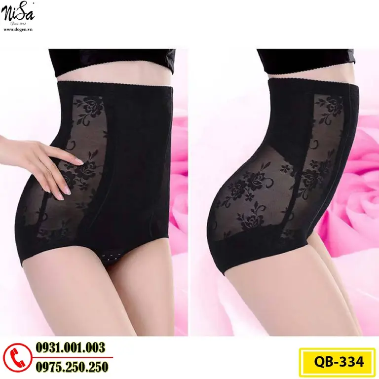 Quần Lót Gen Cao Cấp Định Hình Vòng Eo Thon Gọn (Cod: QB-334)