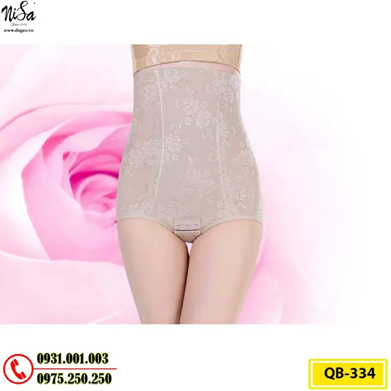 Quần Lót Gen Cao Cấp Định Hình Vòng Eo Thon Gọn (Cod: QB-334)