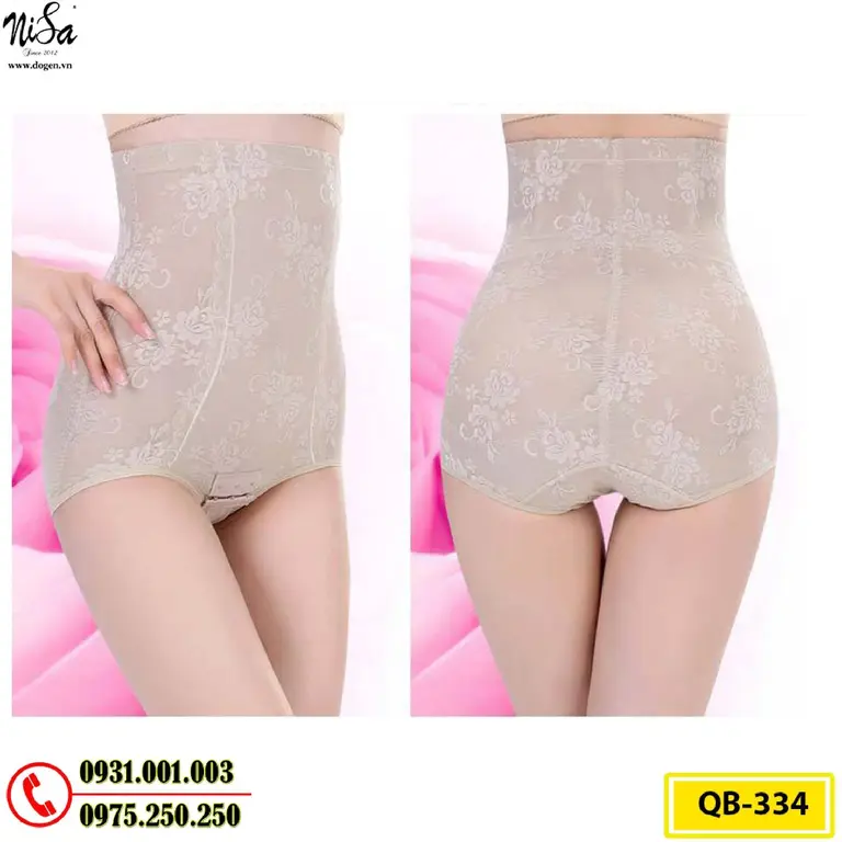 Quần Lót Gen Cao Cấp Định Hình Vòng Eo Thon Gọn (Cod: QB-334)