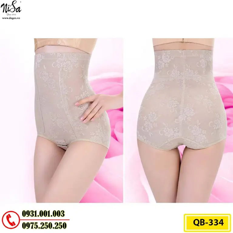 Quần Lót Gen Cao Cấp Định Hình Vòng Eo Thon Gọn (Cod: QB-334)