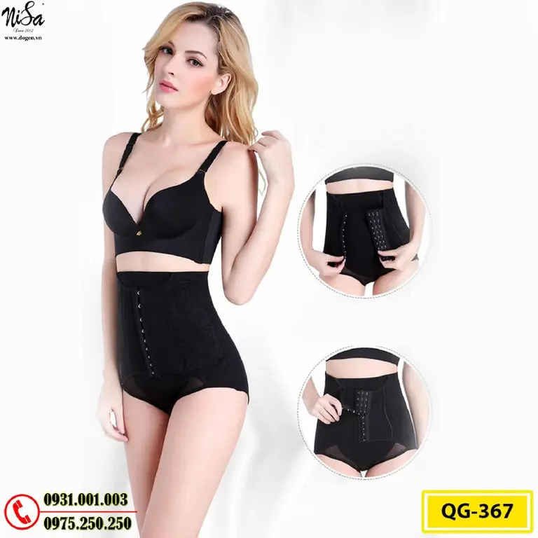 Quần Gen Lót Định Hình Chống Cuộn Cao Cấp Thu Gọn Vòng Eo (Cod: QG-367)