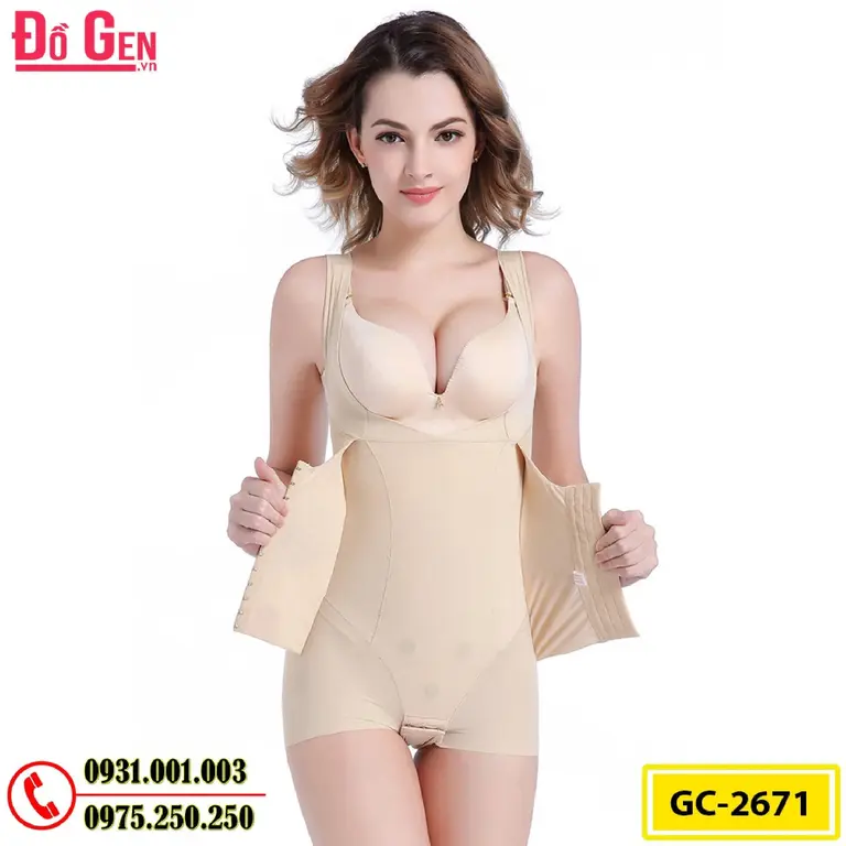 Đồ Lót Định Hình - Quần Áo Gen Định Hình Bikini Liền Thân Cao Cấp (Cod: GC-2671)