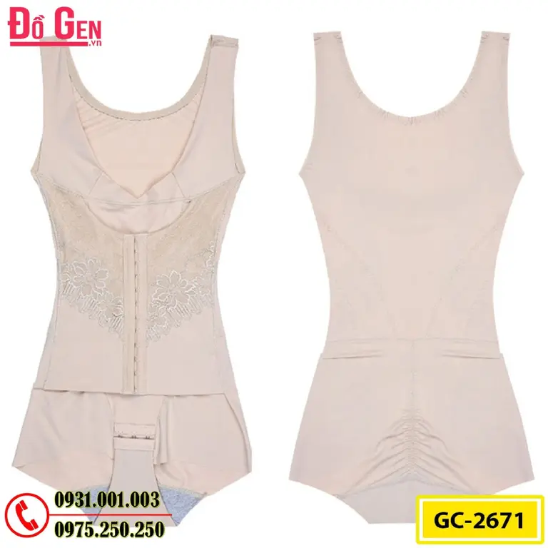Đồ Lót Định Hình - Quần Áo Gen Định Hình Bikini Liền Thân Cao Cấp (Cod: GC-2671)