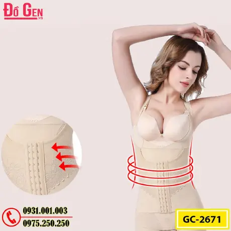 Đồ Lót Định Hình - Quần Áo Gen Định Hình Bikini Liền Thân Cao Cấp (Cod: GC-2671)
