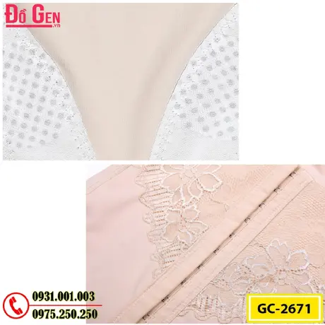 Đồ Lót Định Hình - Quần Áo Gen Định Hình Bikini Liền Thân Cao Cấp (Cod: GC-2671)