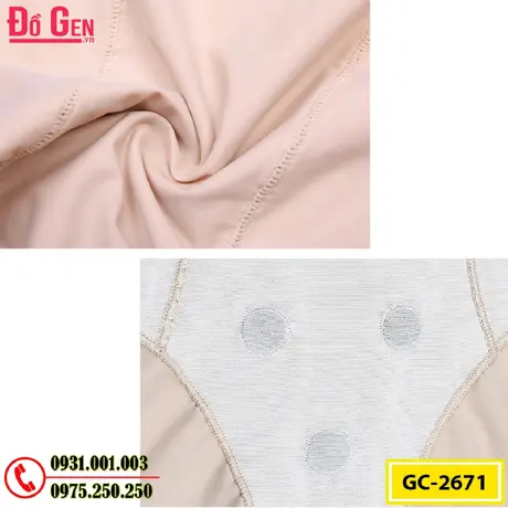 Đồ Lót Định Hình - Quần Áo Gen Định Hình Bikini Liền Thân Cao Cấp (Cod: GC-2671)