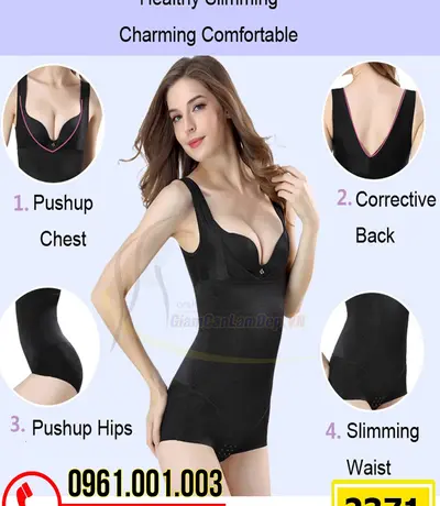 Đồ Gen Định Hình - Đồ Lót Định Hình Khoe Đường Cong Thon Gọn