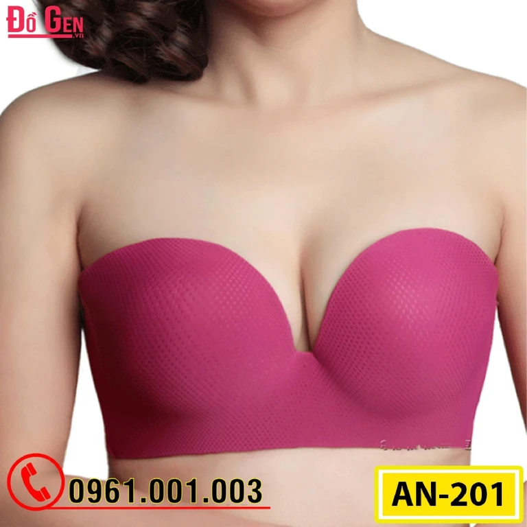 Áo Ngực Ngang Bản To Cao Cấp Không Gọng Cod: AN-201