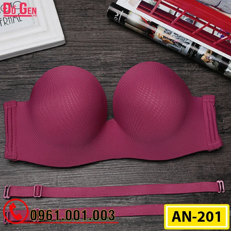 Áo Ngực Ngang Bản To Cao Cấp Không Gọng Cod: AN-201