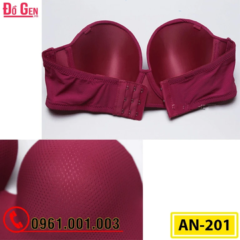 Áo Ngực Ngang Bản To Cao Cấp Không Gọng Cod: AN-201