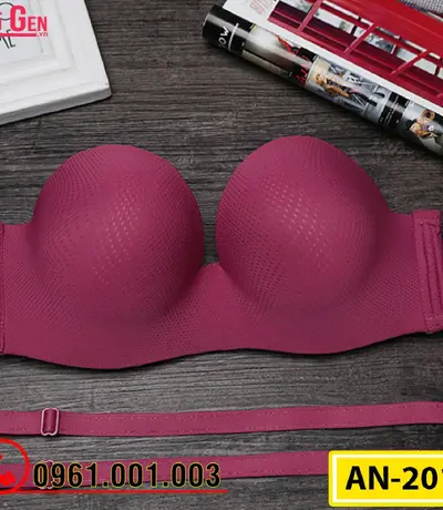 Áo Ngực Ngang Bản To Cao Cấp Không Gọng Cod: AN-201