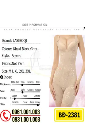 Quần Áo Gen Định Hình - Đồ Lót Định Hình Liền Thân Thu Nhỏ Bụng