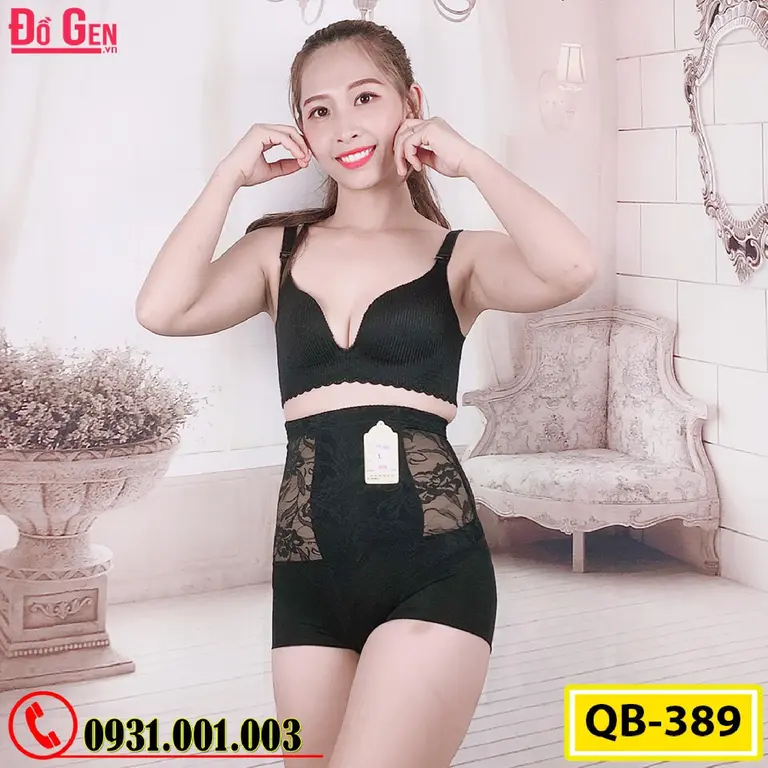 Quần Lót Gen Bụng Định Hình Nhỏ Eo Thon Bụng (Cod: QB-389)