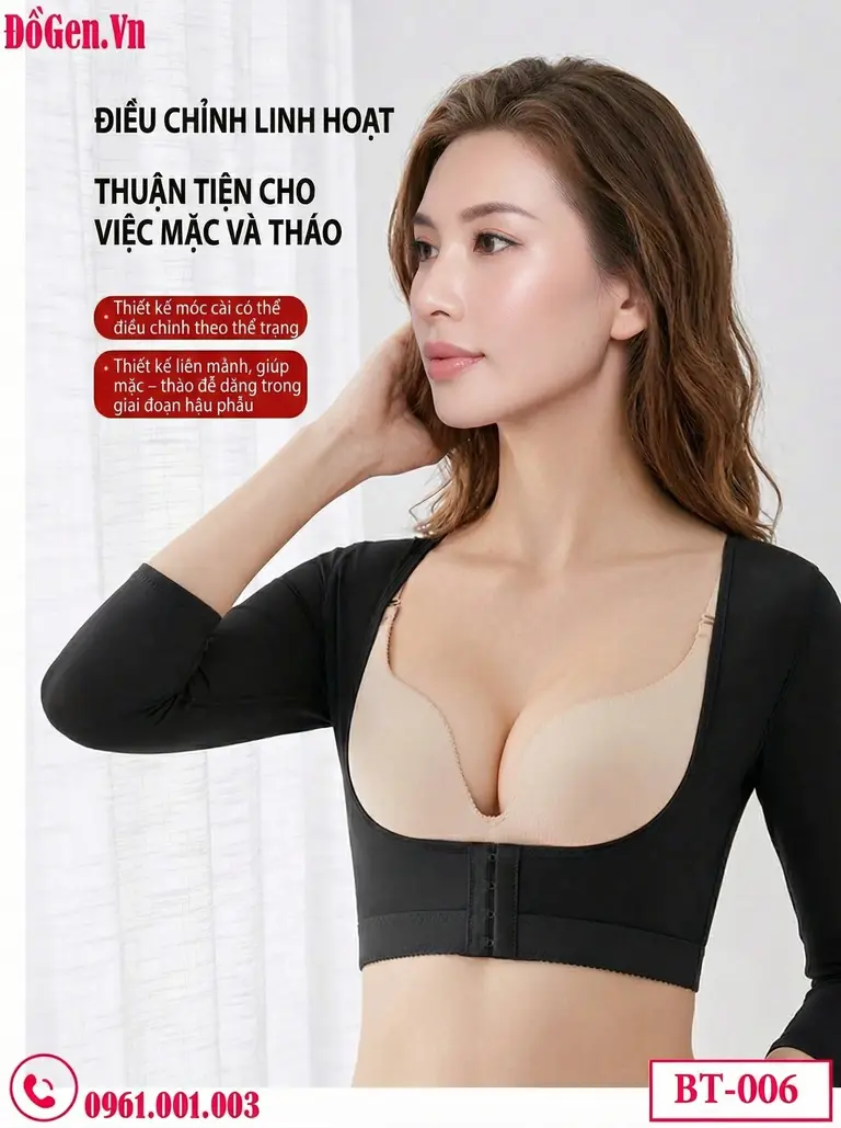 gen nịt sau hút mỡ cánh tay cao cấp