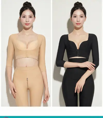 áo gen nâng ngực chữ U sau hút mỡ