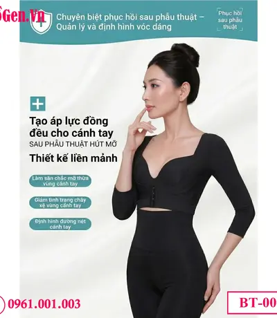 gen ép mỡ bắp tay hỗ trợ phục hồi