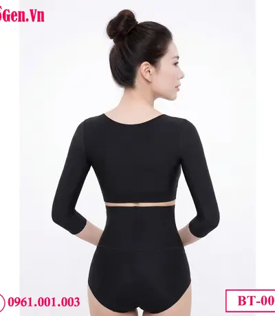áo gen định hình lưng và tay sau hút mỡ