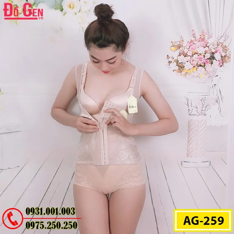 Gen Nịt Bụng - Áo Lót Gen Định Hình Cao Cấp Nhỏ Eo Thon Bụng (Cod: AG-259)