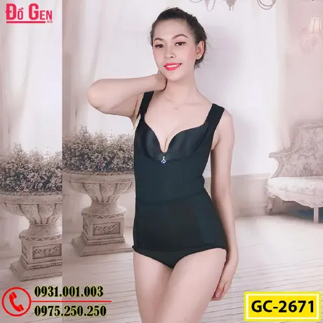 Bộ Đồ Lót Gen Định Hình - Gen Nịt Bụng Thu Gọn Vòng Eo (Cod: GC-2671)
