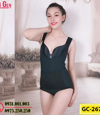 Bộ Đồ Lót Gen Định Hình - Gen Nịt Bụng Thu Gọn Vòng Eo (Cod: GC-2671)