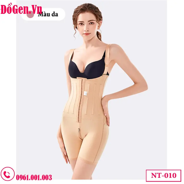 Gen định hình sau hút mỡ toàn thân móc cài trước NT-010 | Gen Chuẩn Y khoa
