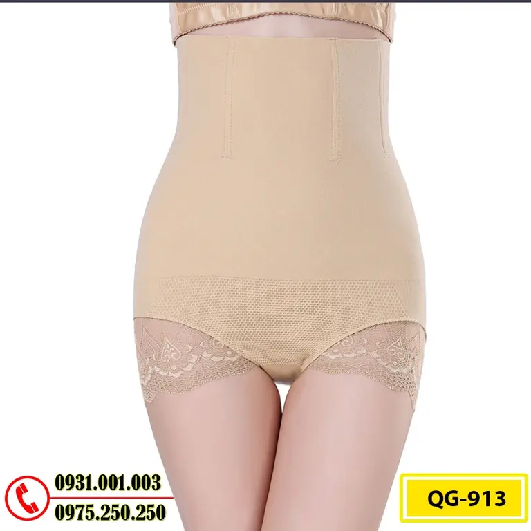 Quần Lót Gen Định Hình Chống Cuộn Giảm Vòng Eo (Cod: QB-913)