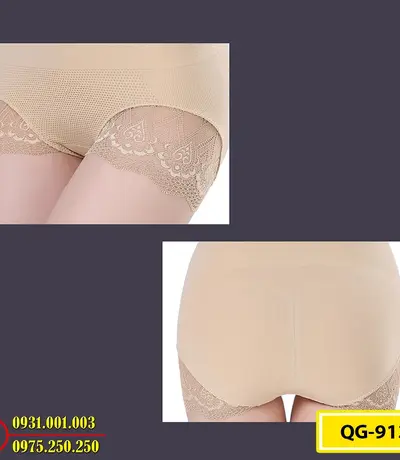 Quần Lót Gen Định Hình Chống Cuộn Giảm Vòng Eo (Cod: QB-913)